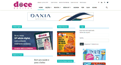 Desktop Screenshot of docerevista.com.br