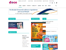 Tablet Screenshot of docerevista.com.br